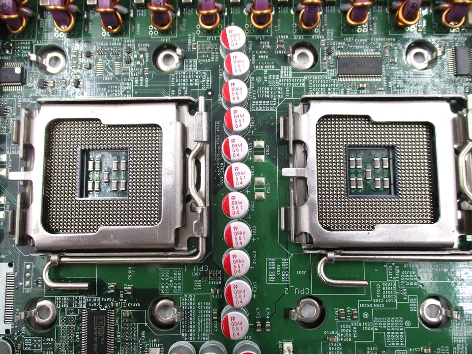 Intel S5000PSLSASR Dual LGA771 Server Motherboard P/N: E11025-302 Tested Working - Image 3 of 4