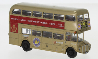 Brekina 61106 ,AEC Routemaster 2002, Spur H0 / 1:87 Gold NEU/OVP