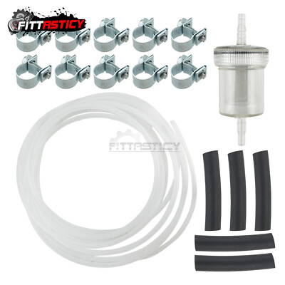 Inline Fuel Filter Hose Pipe Line Clip Kit For Webasto Eberspacher Diesel Heater