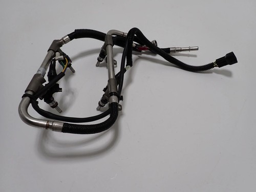 2010 Polaris 600 Pro R Rush White injectors with rails and harness 4012122 - Picture 9 of 10