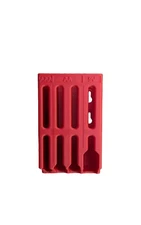 Wall Mount Battery Organizer Battery Chute Storage Holder Rack for AA, AAA, 9V