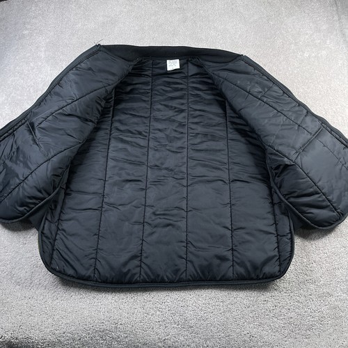VINTAGE Refrigiwear Vest Mens 3XL XXXL Green Insulated Full Zip Work Made in USA - Picture 8 of 13