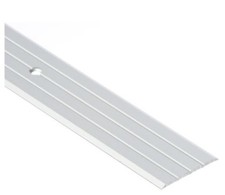 DOOR THRESHOLD FLAT ALUMINIUM FLOOR EDGING BAR-TRIM- 40mm - various colours -1 M