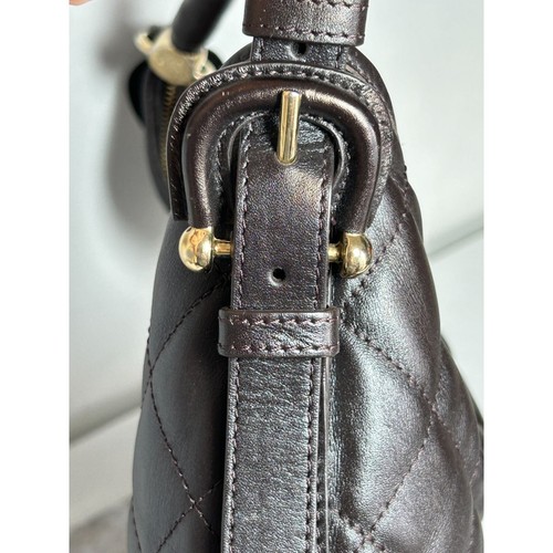 Burberry Hoxton Quilted Leather Hobo Bag in Brown - PreOwned - Picture 6 of 10