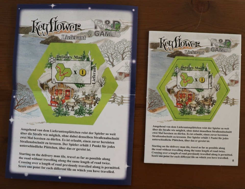 Brettspiel Adventskalender 2018 Advent Calendar Promo Mini Expansion