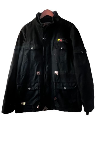 Tacvasen Tactical Outdoor Heavy Duty Hooded Fleece Lining Black Jacket Coat XL - Picture 14 of 14