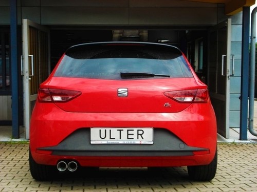 Scarico Sportivo Seat Leon FR 1.8TS 2012-2018 Ulter OO 70 mm consegna 7 giorni - Imagen 5 de 5