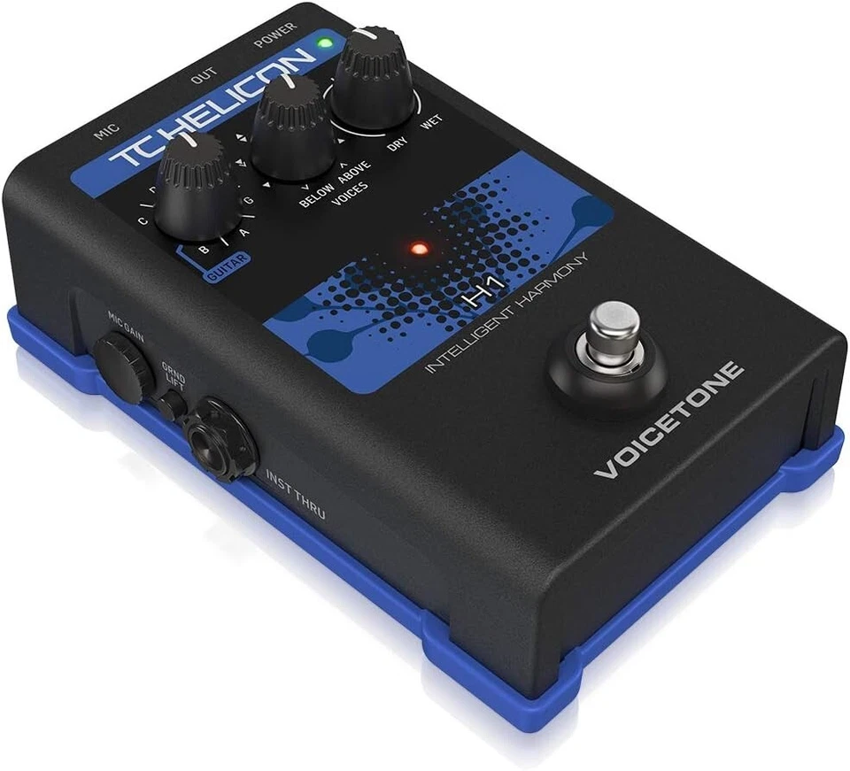 TC Helicon Voicetone H1 Intelligent Harmony Vocal Effects Pedal P-26895 F/S new - Image 2 of 4