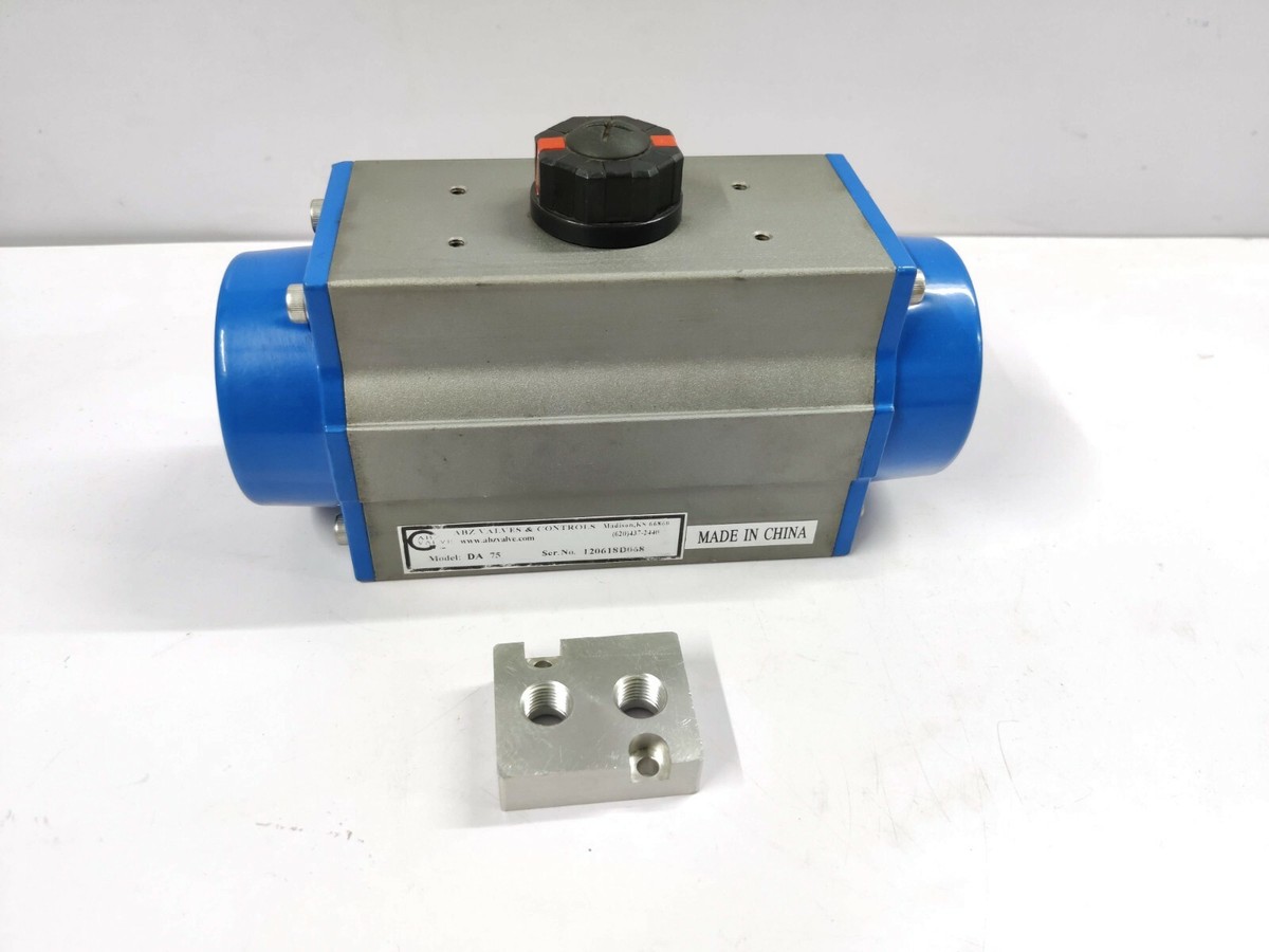 ABZ Valve Model DA 75 Pneumatic Actuator For Butterfly Valve | eBay