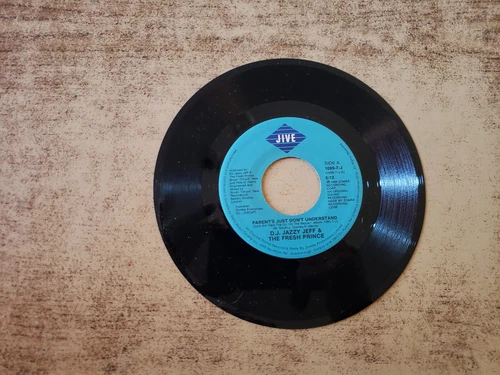 1980s MINT-EXC DJ Jazzy Jeff & Fresh Prince Parents Just Dont Understand 1099 45