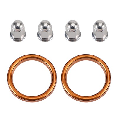  Exhaust Gaskets & Cap Nuts Set For Honda CA160/175 CM185/200T CM/CMX250C GB500