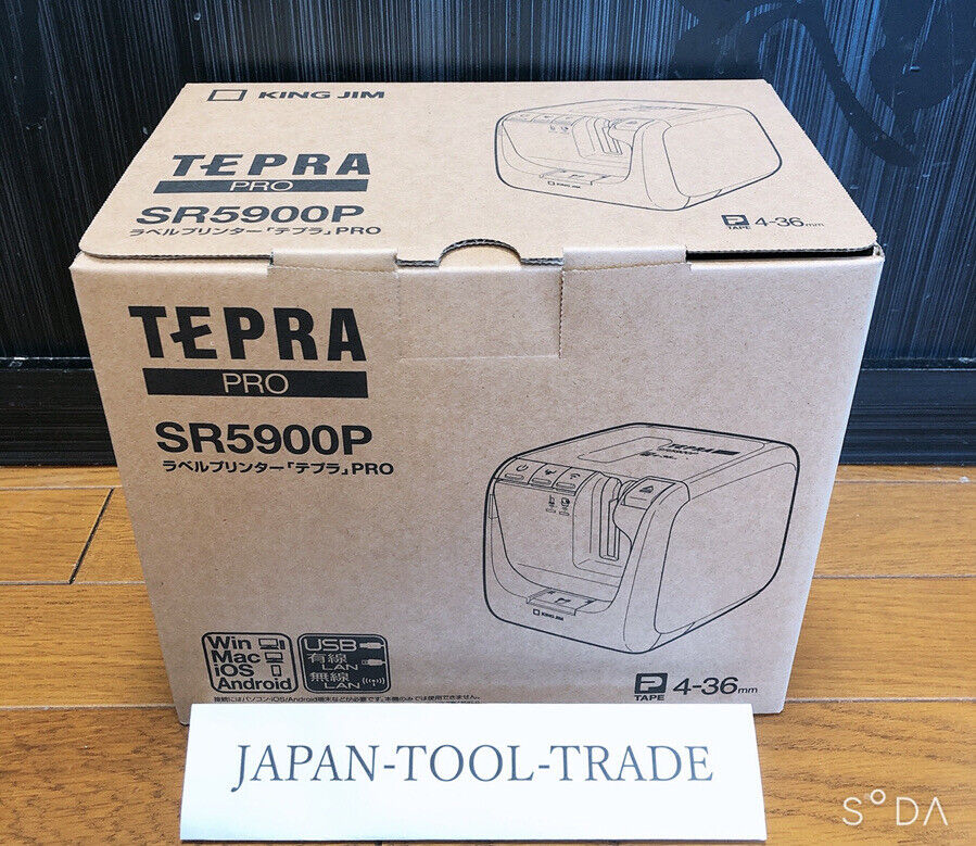 KINGJIM SR5900P stationery label Writer Label Printer Tepra Pro NEW SR-5900P