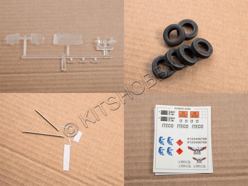 AVD Modell 1/43 Kamaz 5490 LKW Modellbausatz - Bild 5 von 5