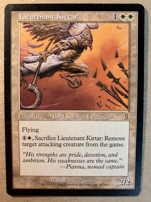 MTG 1x Lieutentant Kirtar Odyssey Legacy Magic the Gathering Card x1 LP