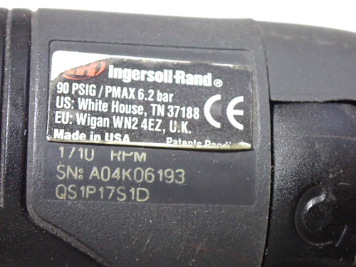 Ingersoll-Rand QS1P17S1D Nut Runner Pneumatic Power Driver USED - Picture 4 of 4