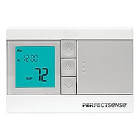 Perfectsense Low Voltage Thermostat,stages Heat 2, Ps3210, White/gray Perfectsense Low Voltage Thermostat,stages Heat 2, Ps3210, White/gray