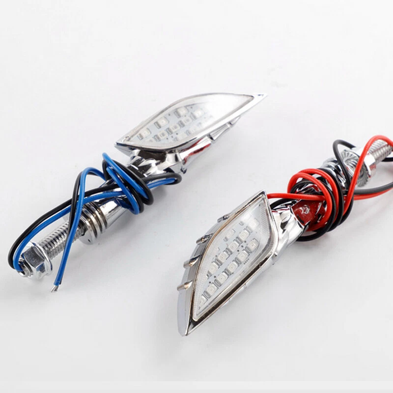 2x Luz de señal de giro para motocicleta Honda VTX1800R2 VTX1800R3 VTX1800S VTX1800S1 Foto 2 de 4