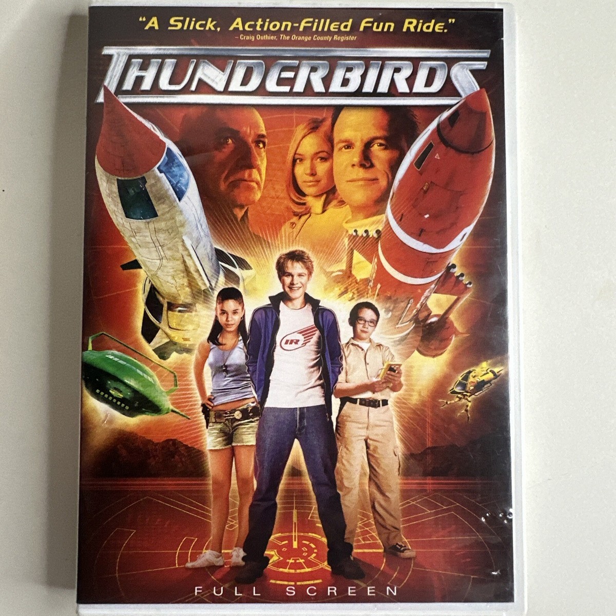 Thunderbirds DVD 2004 Rare Canadian Movie Bill Paxton Anthony