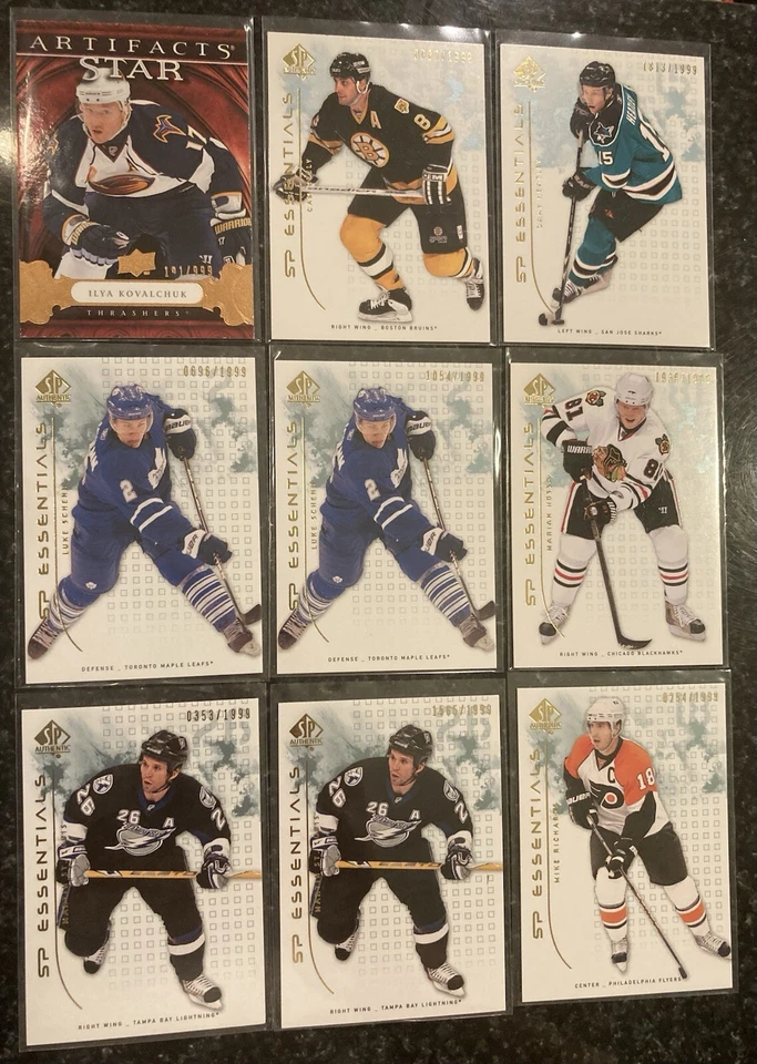 07-08 to 20-21 Numbered Veterans Donruss Upper Deck SP Panini SPX - Image 3 of 4