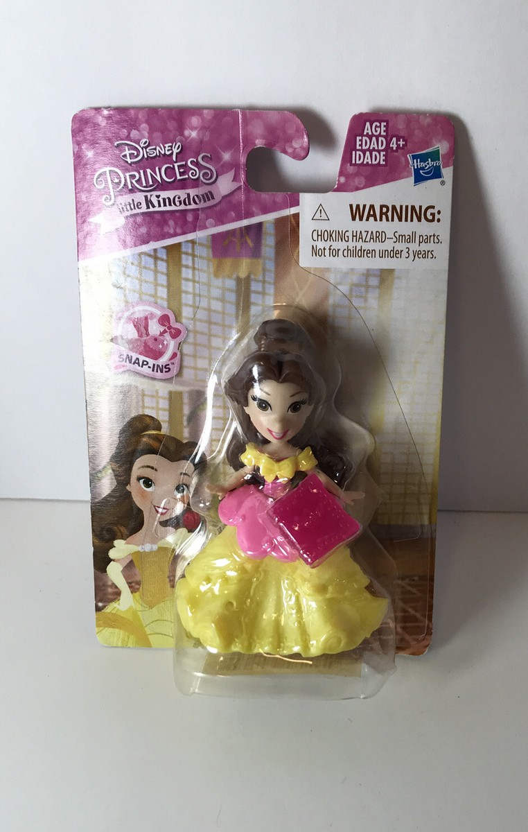 Hasbro 2016 Disney Princess Belle Little Kingdom Snap-Ins Doll
