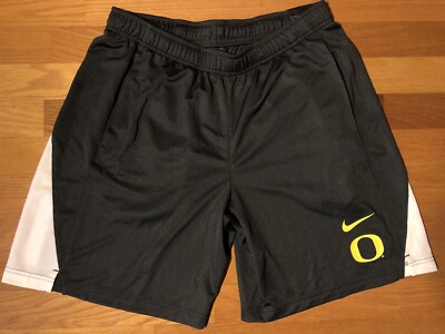New XL Nike Oregon Ducks NCAA Football Shorts Anthracite Grey Men AR6842-060 Air