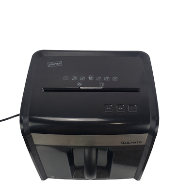 Staples Mailmate M7 Paper Shredder 12 Sheet Cross Cut Model SPL