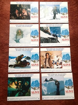 Alive - Überleben US Aushangfotos 8 Stck. 28x35,5cm, Lobby Cards, Ethan Hawke