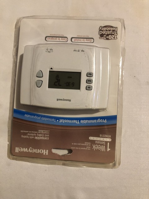 Honeywell 1-Week Programmable Thermostat (RTH221B1021) | eBay