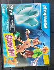 Playmobil Scooby-Doo 70287 - New with Glow in the Dark Ghost Exclusive Scoob
