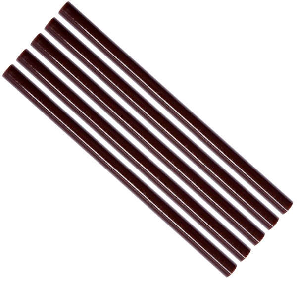 HeißKlebesticks Heissklebepatronen HeißKlebestifte Braun 11Mm X 200Mm 5-Tlg-image