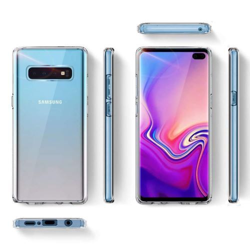 Transparente Hülle, Hartglasfolie schwarz für Samsung Galaxy S10E, S10, S10 PLUS - Bild 2 von 7
