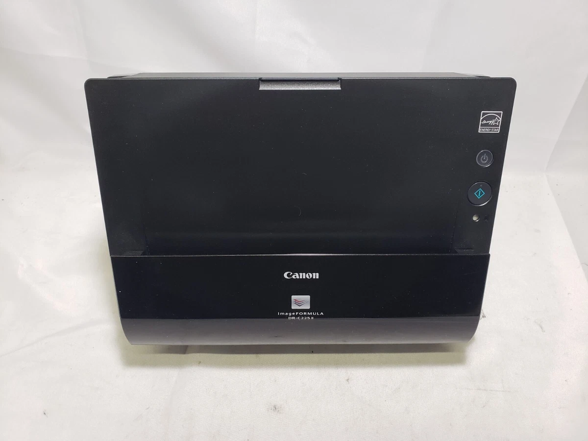 Open Box Canon ImageFORMULA DR-C225 II Document Scanner No Cables Tested  Working