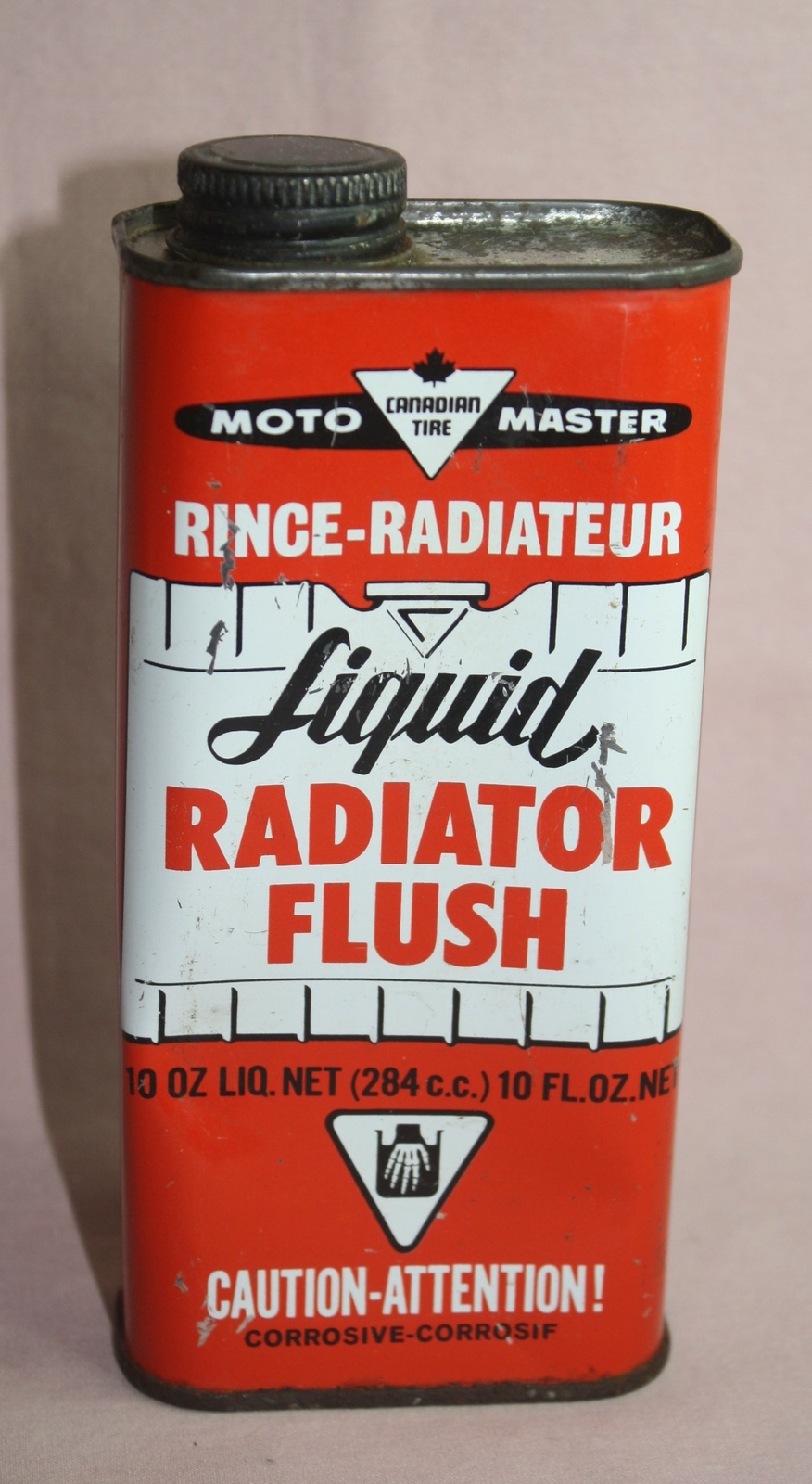 VINTAGE 60u0026#039;S MOTO MASTER TIN / CAN RADIATOR FLUSH 10 OZ. TORONTO CANADIAN  TIRE | eBay