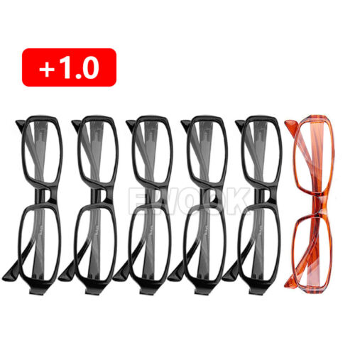6 pairs Mens Ladies Magnifying Reading Glasses 1.0 1.5 2.0 2.5 3.0 3.5 4.0 AU - Picture 8 of 13