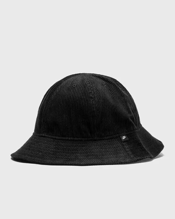 Nike Corduroy Bucket Bell Hat Size M/L Cap Black White Unisex DV3159 010
Opens in a new window or ta