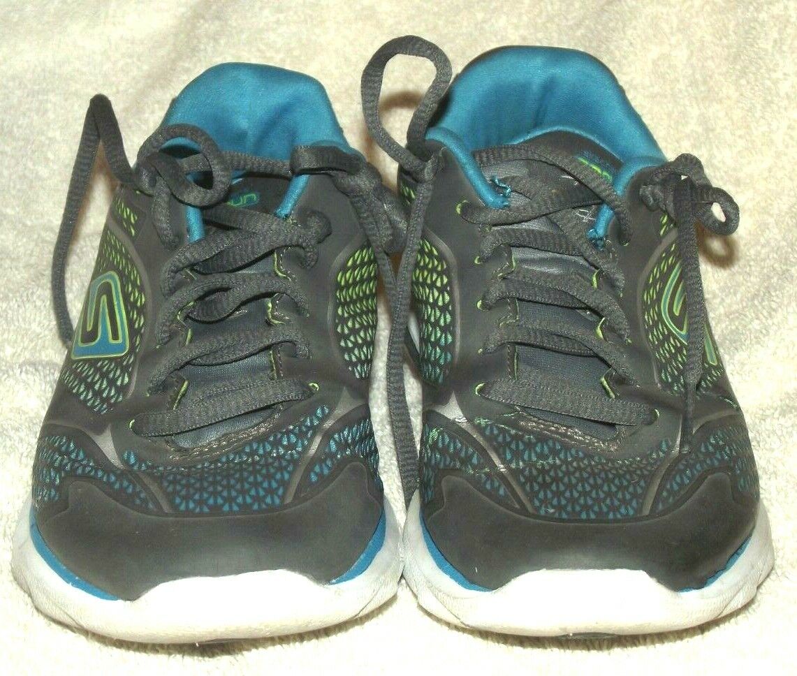 Ups entrada Maduro PreOwned Women&#039;s US Size 6 Skechers Go Run Pace M Strike Running Shoes  Grey/Blue | eBay