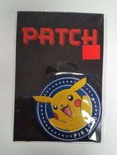 Pokemon Pikachu Blue Backround Patch