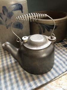 Wagner Ware Cast Iron Kettle ワグナー 鋳鉄製やかん Wagner Ware Cast Iron Kettle | eBay