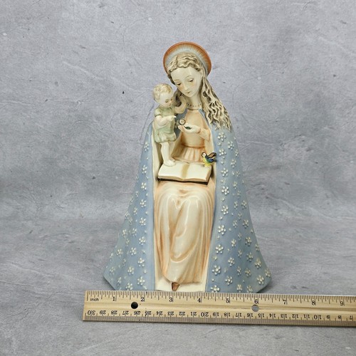 Rara Figurina Hummel Goebel Fiore Madonna 10/1 TMK 2 - 1950 1959 - Foto 19 di 20