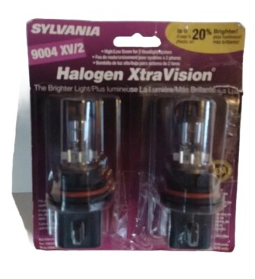 New/Open Packages 9007 XV/2  Halogen Xtra Vision Sylvania Bulbs