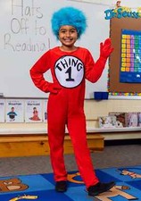 Thing 1 2 Kids Deluxe Costume