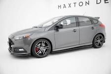 Maxton Design Seitenschweller Ansatz (Paar) V.3 passend für Ford Focus ST Mk3 sc