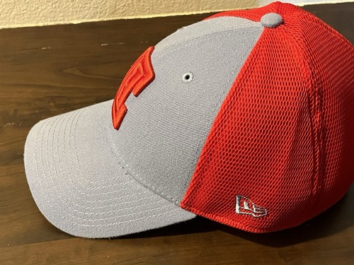 LA Clippers NBA Logo New Era 59fifty Red Periwinkle Blue Fitted Hat M/L Flags - Picture 5 of 9