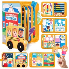 Preschool Learning Busy Book - Montessori Toy Gift Set