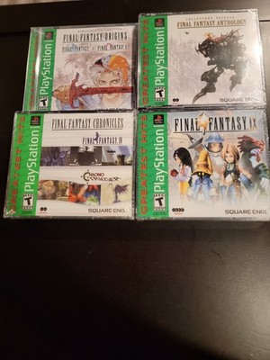 Final Fantasy Origins, Chronicles, Anthology, & Final Fantasy IX PS1 GH Game LOT