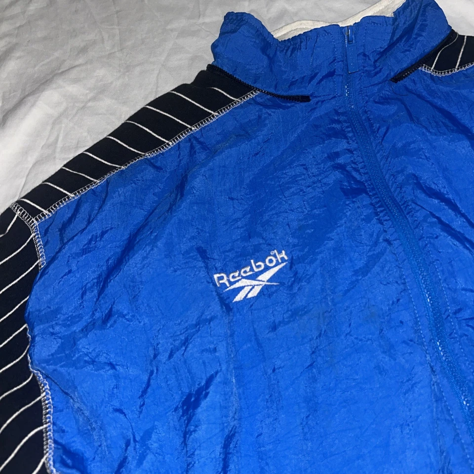 Vintage REEBOK Shaquille O’Neal Orlando Magic Windbreaker Jacket Men’s Medium - Image 4 of 4
