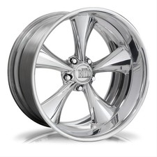 Boyd Coddington Junkyard Dog 17x8 5x4 1/2 Alum Chrm SetOf4 Wheels BC1-786545C