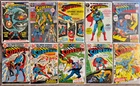 Vintage Lot of 10 Superman Bronze Age DC Comics 1970-1972