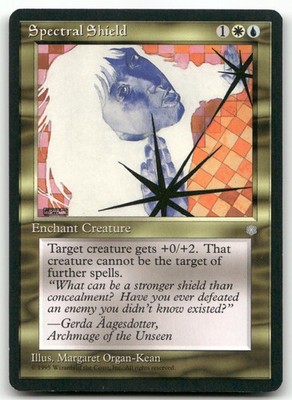Spectral Shield (LP) Ice Age ICE Magic MTG
