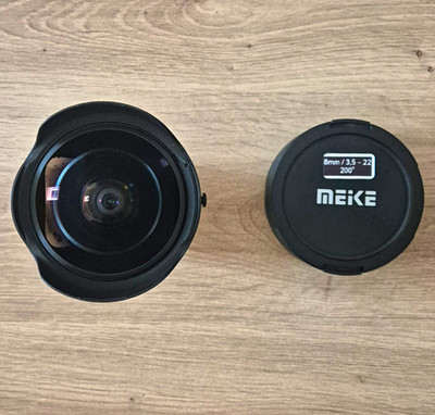 MFT - 8mm  /  f: 3.5-22  /  WIE NEU